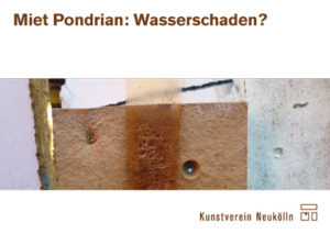 Postkarte "Miet Pondrian: Wasserschaden?" von Kartenrecht