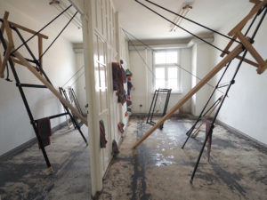 Barbara Müller, Geteilter Raum, 2016, Rauminstallation, Foto: Barbara Müller