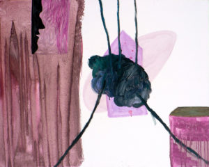 Martina Janßen, Lavino di Mezzo I , 2009, Öl auf Leinwand, 90 x 70 cm, Foto: Ingo Reinhardt