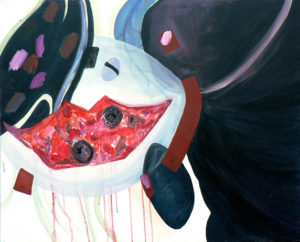 Martina Janßen, Lavino di Mezzo III , 2009, Öl auf Leinwand, 90 x 70 cm, Foto: Ingo Reinhardt