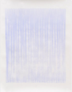 Hildegard Elma, o.T., 2018, Aquarell auf Papier, 200 x 150 cm, Foto: © Ben Hermanni
