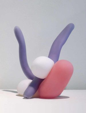 Julius Weiland, "Down the Rabbit Hole", 2017, geblasenes und verschmolzenes Glas, 32 x 29 x 26 cm (H x L x B), Foto: Julius Weiland (VG Bildkunst)