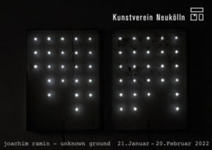 Postkarte "unknown ground", Vorderseite: Joachim Ramin